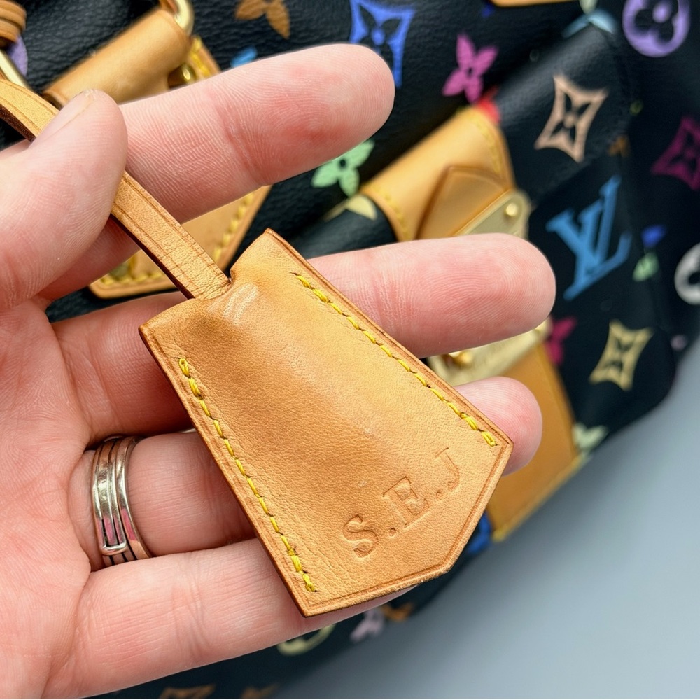 Louis Vuitton Speedy 30 Multicolor Monogram Vintage - Picture 11 of 15